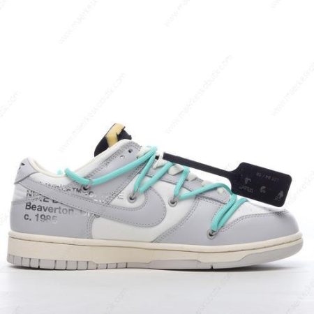 Billige Sko Nike Dunk Low x Off-White ‘Grå Hvid’ DM1602-114