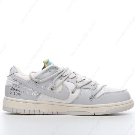 Billige Sko Nike Dunk Low x Off-White ‘Grå Hvid’ DM1602-117