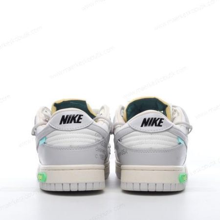 Billige Sko Nike Dunk Low x Off-White ‘Grå Hvid’ DM1602-117