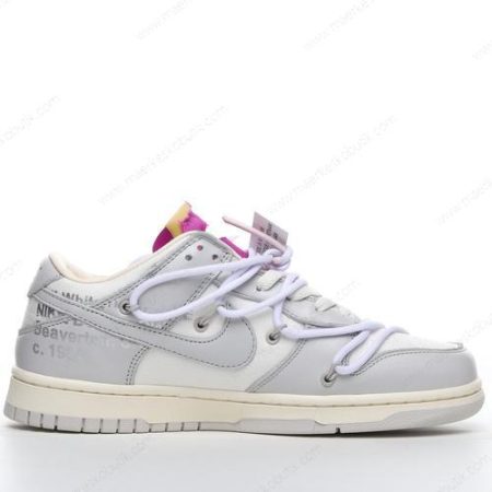 Billige Sko Nike Dunk Low x Off-White ‘Grå Hvid’ DM1602-118