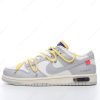 Billige Sko Nike Dunk Low x Off-White ‘Grå Hvid’ DM1602-120