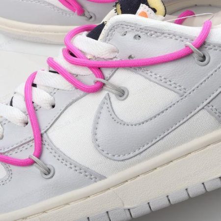 Billige Sko Nike Dunk Low x Off-White ‘Grå Hvid’ DM1602-122