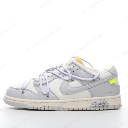 Billige Sko Nike Dunk Low x Off-White ‘Grå Hvid’ DM1602-123