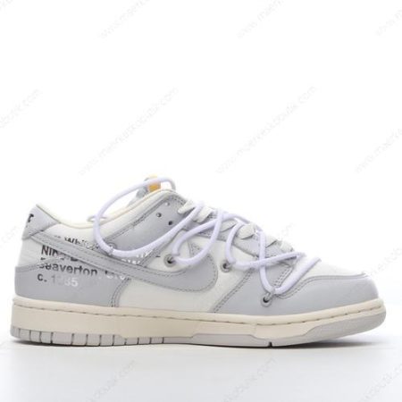 Billige Sko Nike Dunk Low x Off-White ‘Grå Hvid’ DM1602-123