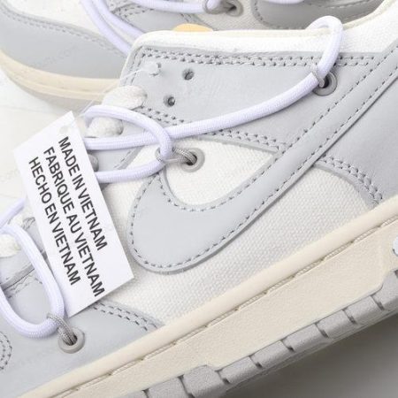 Billige Sko Nike Dunk Low x Off-White ‘Grå Hvid’ DM1602-123