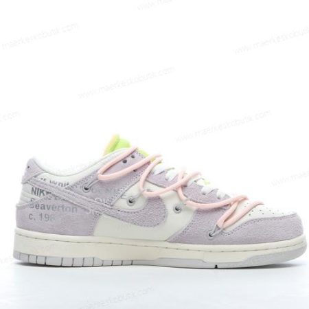 Billige Sko Nike Dunk Low x Off-White ‘Lilla Hvid’ DJ0950-100