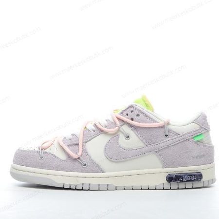 Billige Sko Nike Dunk Low x Off-White ‘Lilla Hvid’ DJ0950-100