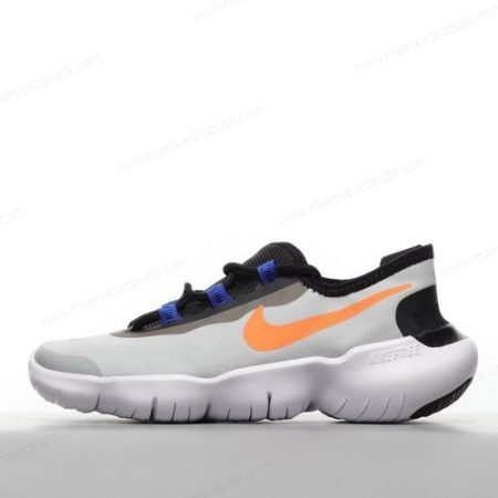 Billige Sko Nike Free Run 5.0 2020 ‘Grå Sort Orange’ CI9921-005