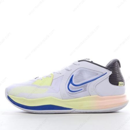 Billige Sko Nike Kyrie 5 Low ‘Hvid Gul Sort’ DJ6012-100