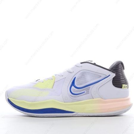 Billige Sko Nike Kyrie 5 Low ‘Hvid Gul Sort’ DJ6012-100