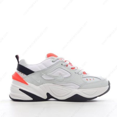 Billige Sko Nike M2K Tekno ‘Hvid Grå Orange Rød’ AO3108-401