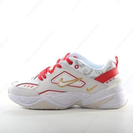 Billige Sko Nike M2K Tekno ‘Hvid Rød’ AO3108-006