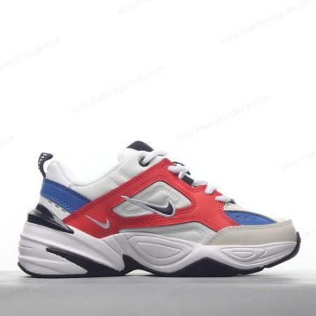 Billige Sko Nike M2K Tekno ‘Hvid Sort Orange Blå’ AO3108-101