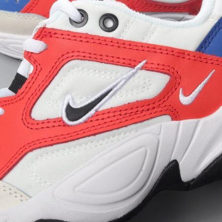 Billige Sko Nike M2K Tekno ‘Hvid Sort Orange Blå’ AO3108-101