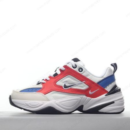 Billige Sko Nike M2K Tekno ‘Hvid Sort Orange Blå’ AO3108-101