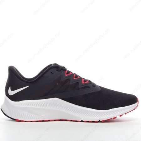 Billige Sko Nike Quest 3 ‘Sort Hvid Rød’ CD0230-004