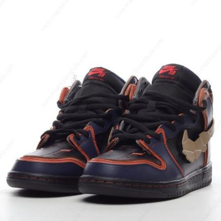 Billige Sko Nike SB Dunk High ‘Blå Guld’ DH7717-400