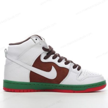 Billige Sko Nike SB Dunk High ‘Brun Hvid’ 313171-201