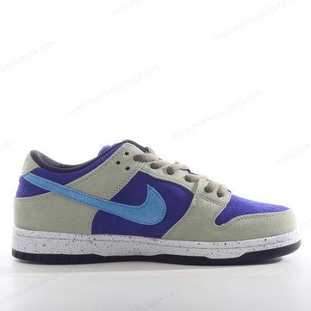 Billige Sko Nike SB Dunk Low ‘Blå Grå’ BQ6817-301