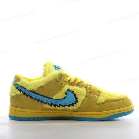 Billige Sko Nike SB Dunk Low ‘Blå Gul’ CJ5378-700