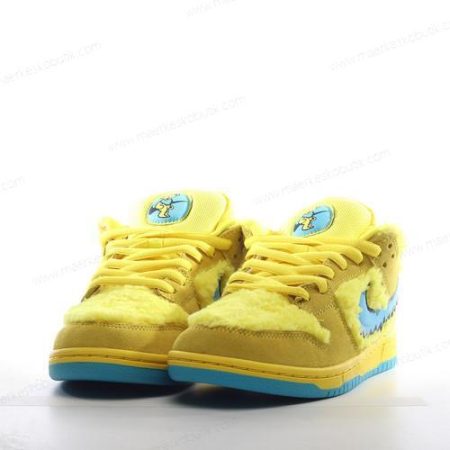 Billige Sko Nike SB Dunk Low ‘Blå Gul’ CJ5378-700