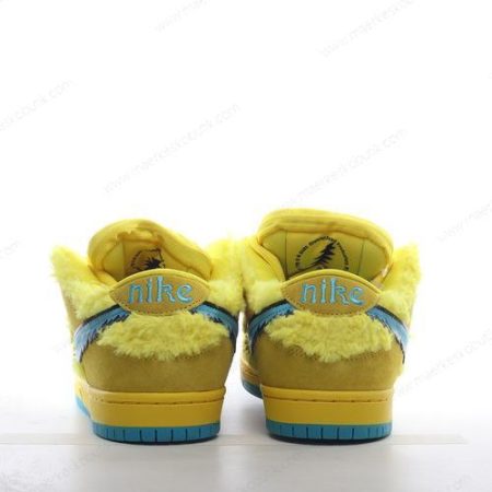 Billige Sko Nike SB Dunk Low ‘Blå Gul’ CJ5378-700