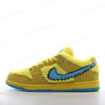 Billige Sko Nike SB Dunk Low ‘Blå Gul’ CJ5378-700