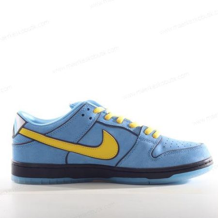 Billige Sko Nike SB Dunk Low ‘Blå Gul Sort’ FZ8830-400