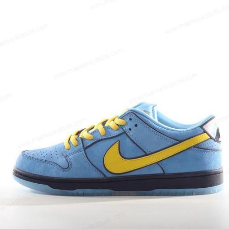 Billige Sko Nike SB Dunk Low ‘Blå Gul Sort’ FZ8830-400