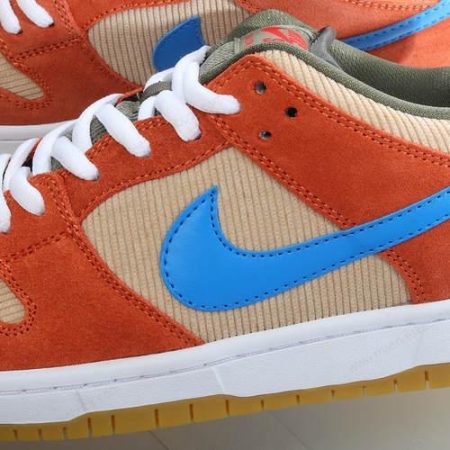 Billige Sko Nike SB Dunk Low ‘Blå Orange’ BQ6817-201