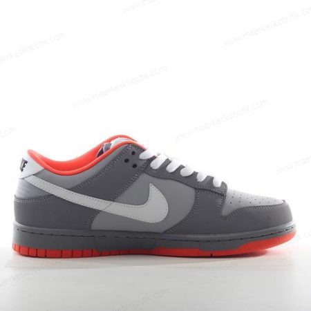 Billige Sko Nike SB Dunk Low ‘Grå Hvid Orange’ 304292-011