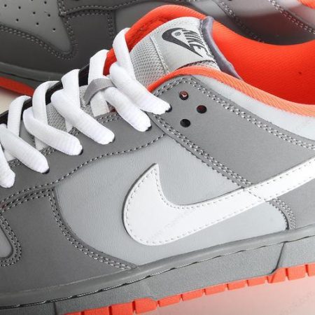 Billige Sko Nike SB Dunk Low ‘Grå Hvid Orange’ 304292-011