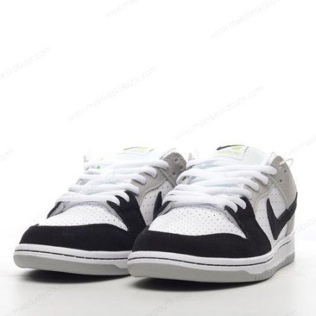 Billige Sko Nike SB Dunk Low ‘Grå Hvid Sort’ BQ6817-011