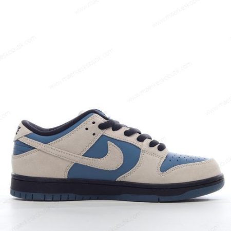 Billige Sko Nike SB Dunk Low ‘Grå Sort Blå’ BQ6817-200