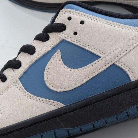 Billige Sko Nike SB Dunk Low ‘Grå Sort Blå’ BQ6817-200