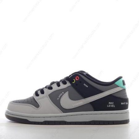 Billige Sko Nike SB Dunk Low ‘Grå Sort Hvid’ CV1659-001