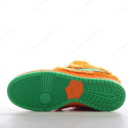 Billige Sko Nike SB Dunk Low ‘Grøn Orange’ CJ5378-800