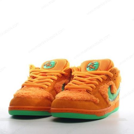 Billige Sko Nike SB Dunk Low ‘Grøn Orange’ CJ5378-800