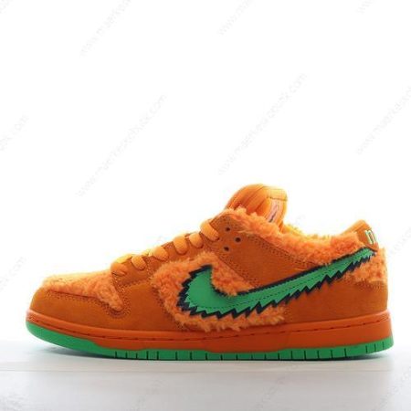 Billige Sko Nike SB Dunk Low ‘Grøn Orange’ CJ5378-800