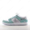 Billige Sko Nike SB Dunk Low ‘Grøn Sølv Hvid’ FD2562-400