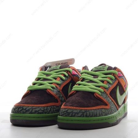 Billige Sko Nike SB Dunk Low ‘Grøn Sort Gul’ 789841-332