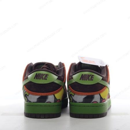 Billige Sko Nike SB Dunk Low ‘Grøn Sort Gul’ 789841-332