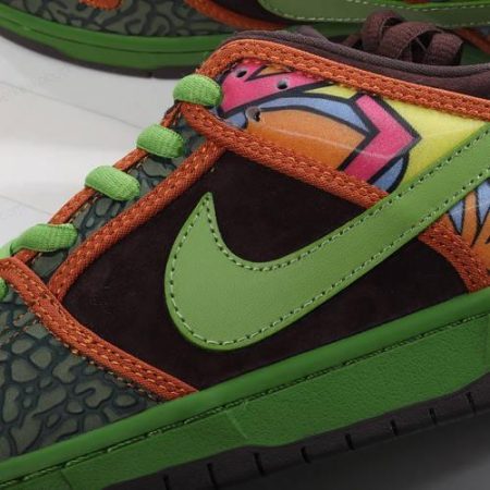 Billige Sko Nike SB Dunk Low ‘Grøn Sort Gul’ 789841-332