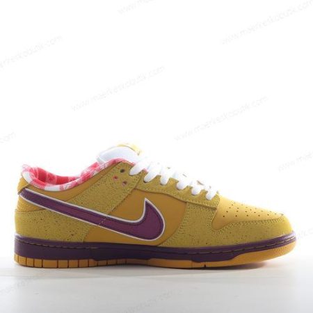 Billige Sko Nike SB Dunk Low ‘Gul’ 313170-137566