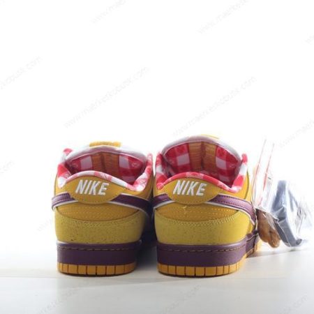 Billige Sko Nike SB Dunk Low ‘Gul’ 313170-137566