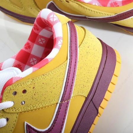 Billige Sko Nike SB Dunk Low ‘Gul’ 313170-137566