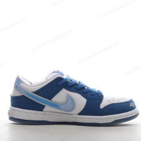 Billige Sko Nike SB Dunk Low ‘Hvid Blå’ FN7819-400