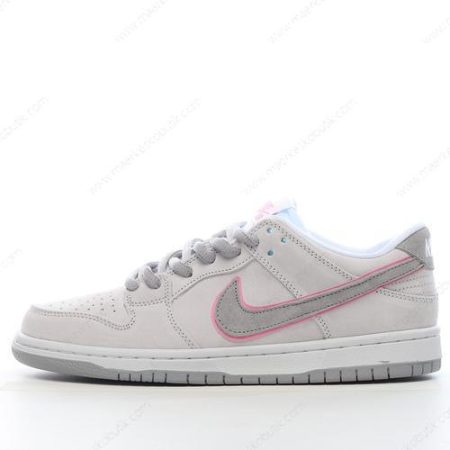 Billige Sko Nike SB Dunk Low ‘Hvid Pink’ 895969-160