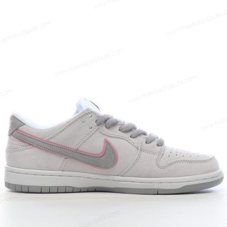 Billige Sko Nike SB Dunk Low ‘Hvid Pink’ 895969-160