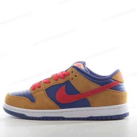 Billige Sko Nike SB Dunk Low ‘Lilla Brun Rød’ BQ6817-700